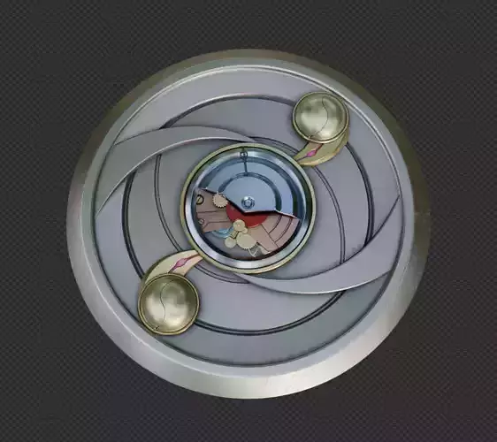 Akemi Homura Shield Puella Magi Madoka Magica Low-poly 3D model