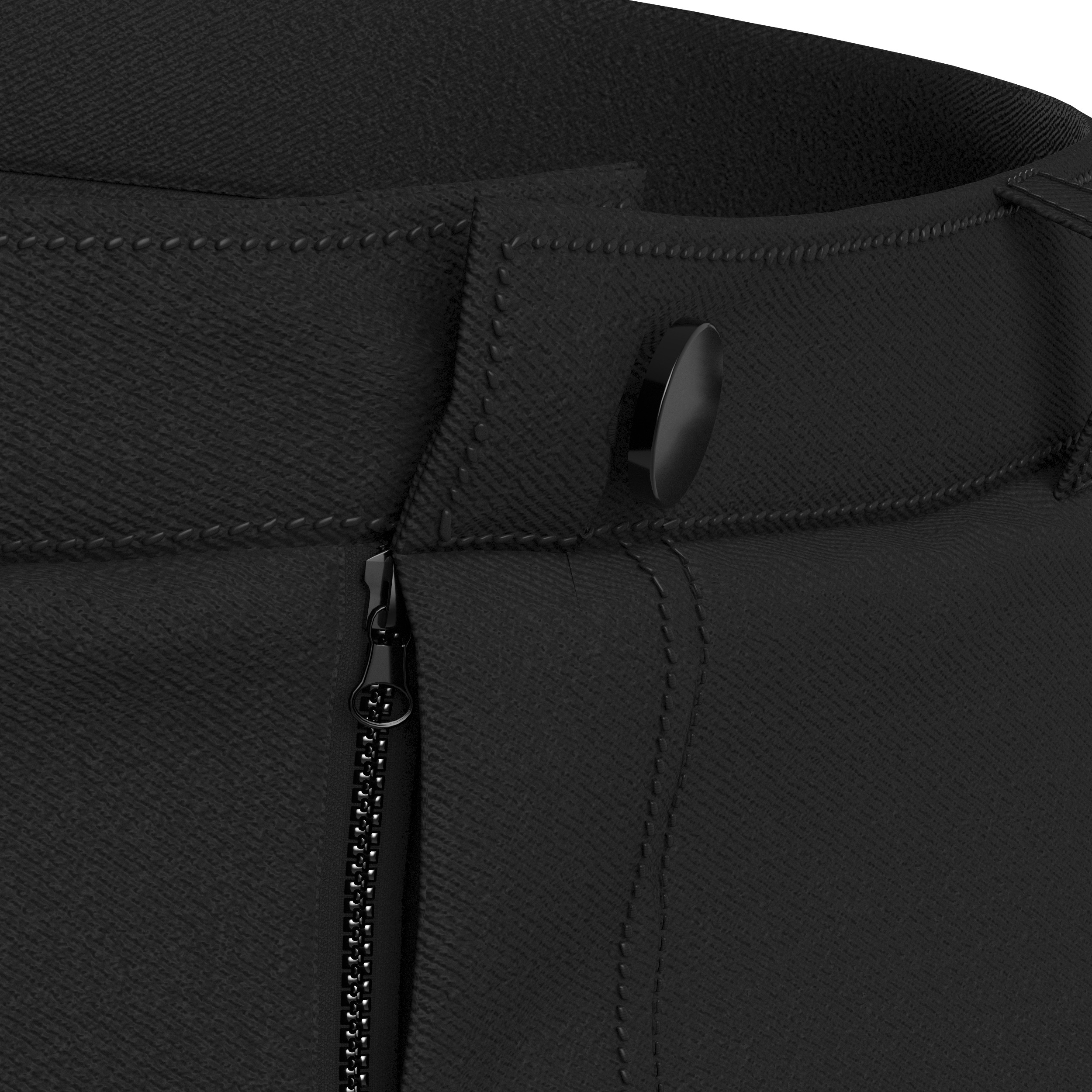 3D Mens Cargo jeans Realistic Clothing Model Clo3D 3D model_5