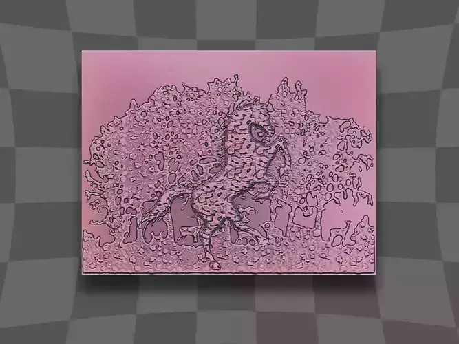 Horse jumping for CNC and 3D printing