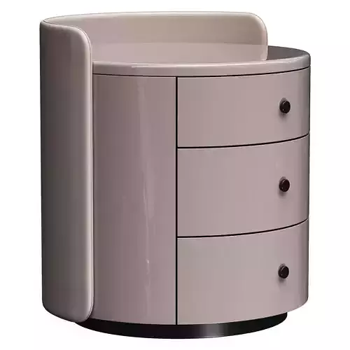 DOLMEN Nightstand Low-poly 3D model