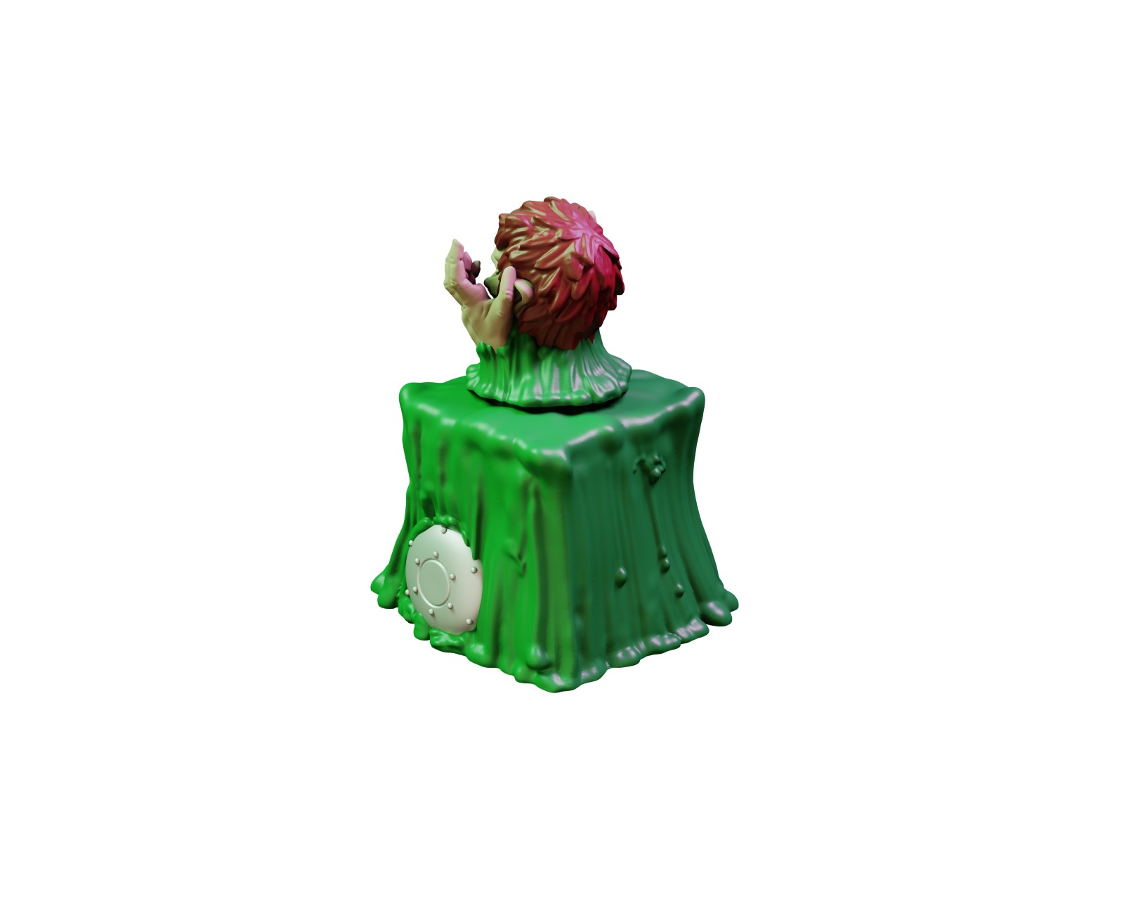 Jelly Cube Fidget 3D print model_4