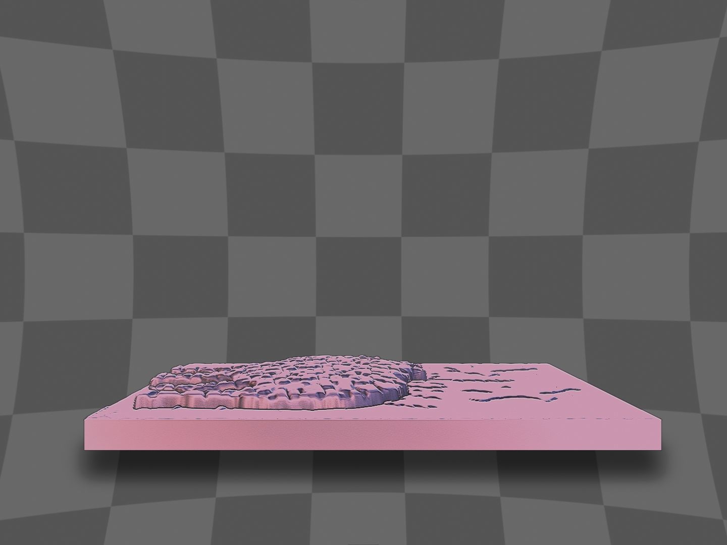 Rhinoceros in lake for CNC and 3D printing 3D print model_9