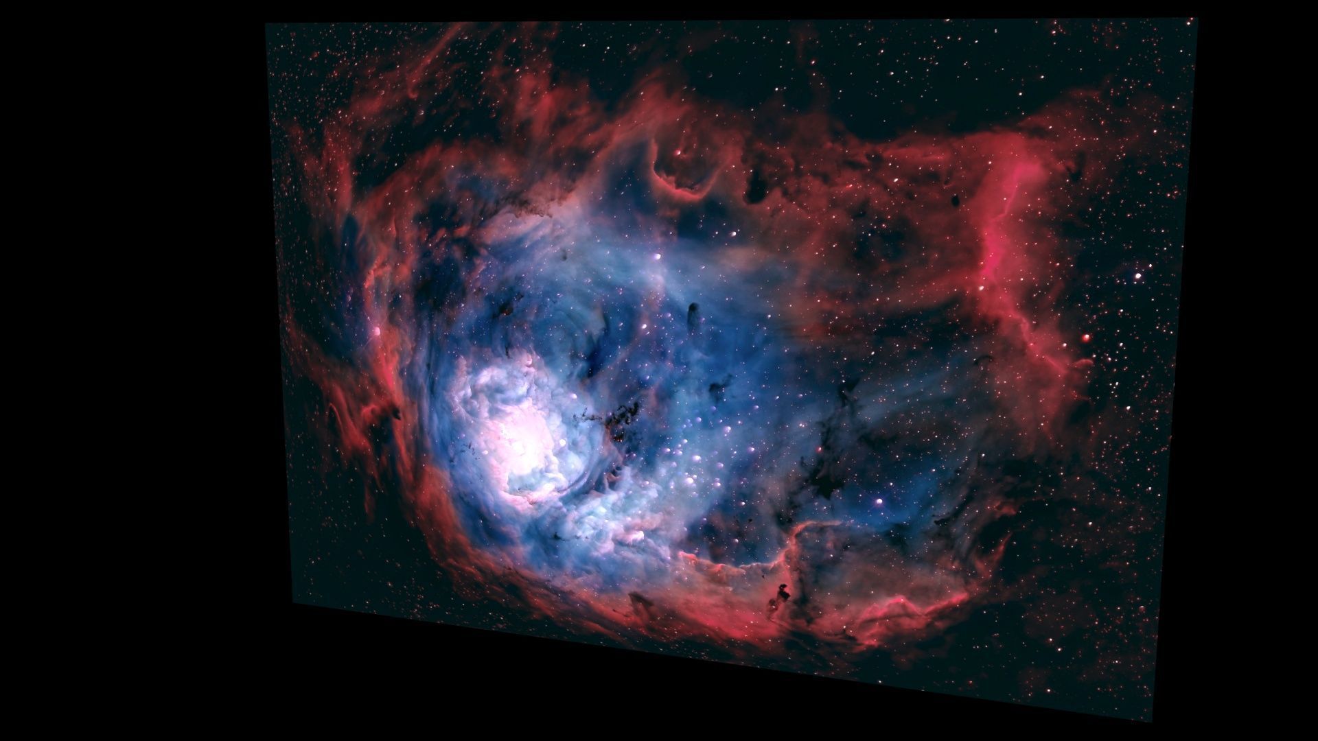 Lagoon Nebula 3D model_4