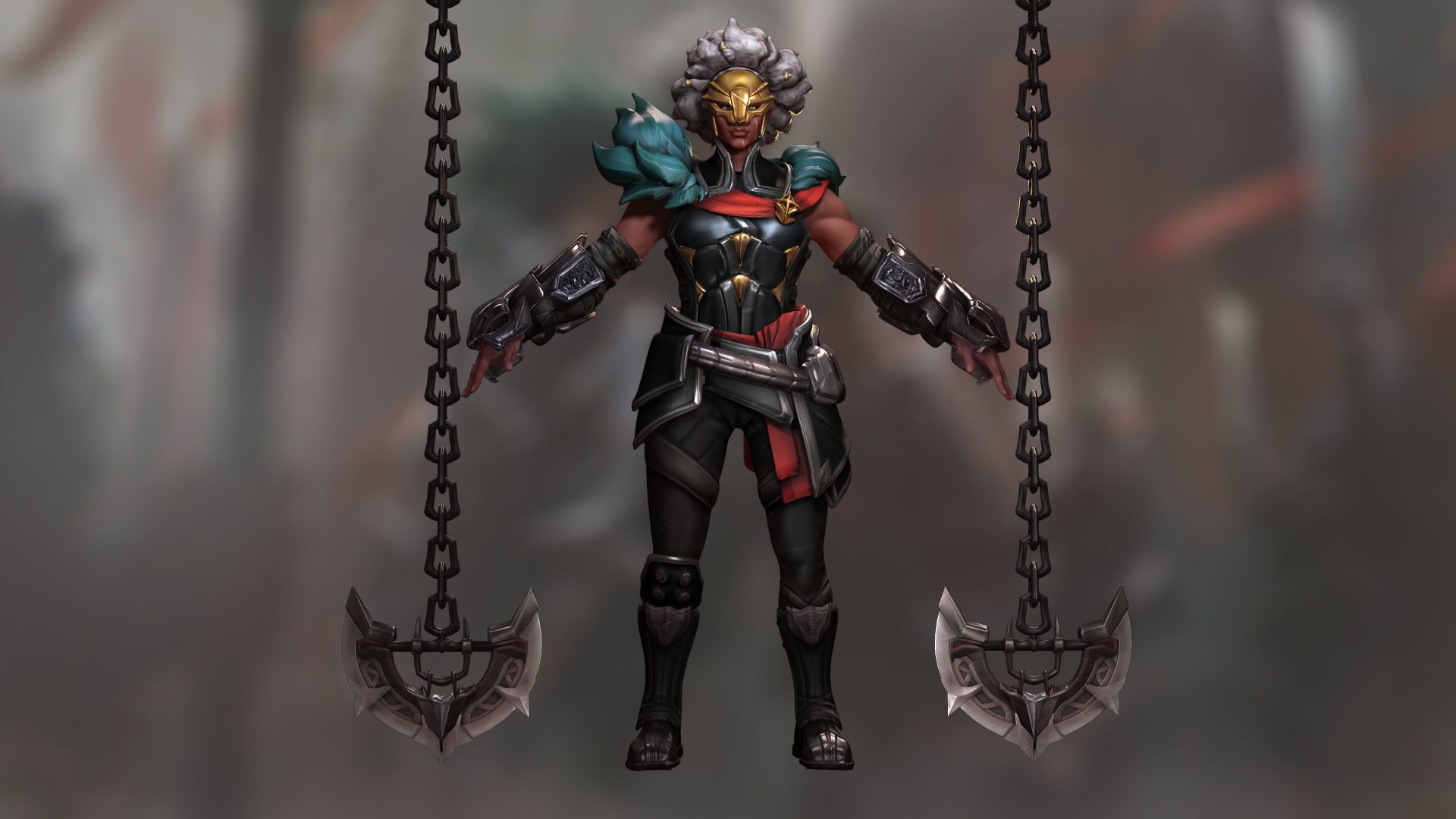 Ambessa League of Legends Low-poly 3D model_2