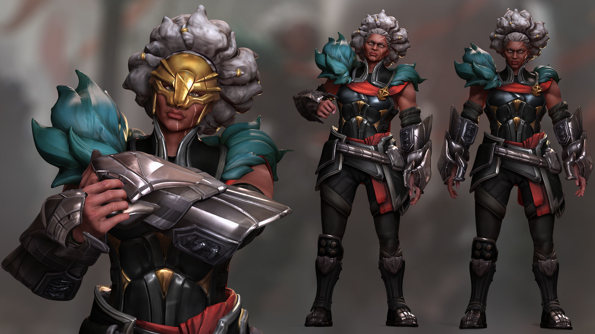 Ambessa League of Legends Low-poly 3D model_7