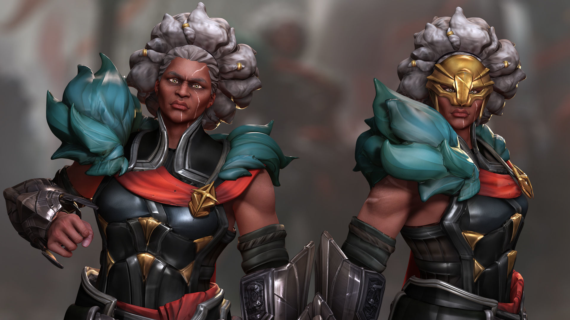 Ambessa League of Legends Low-poly 3D model_5