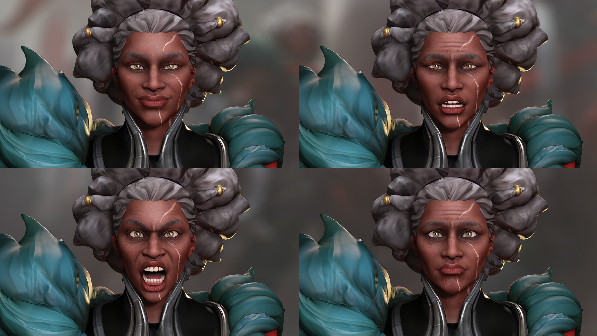 Ambessa League of Legends Low-poly 3D model_3