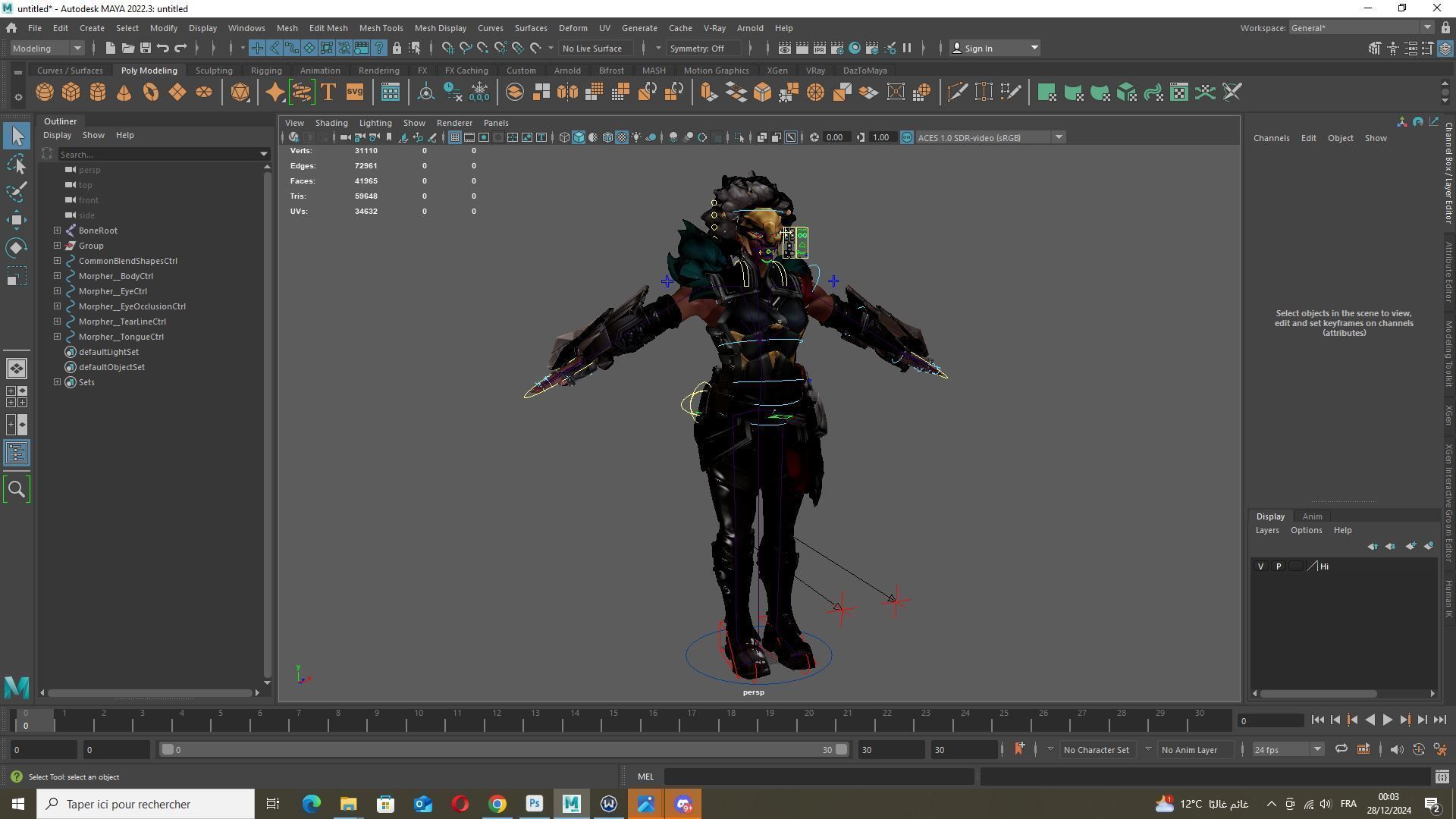 Ambessa League of Legends Low-poly 3D model_10