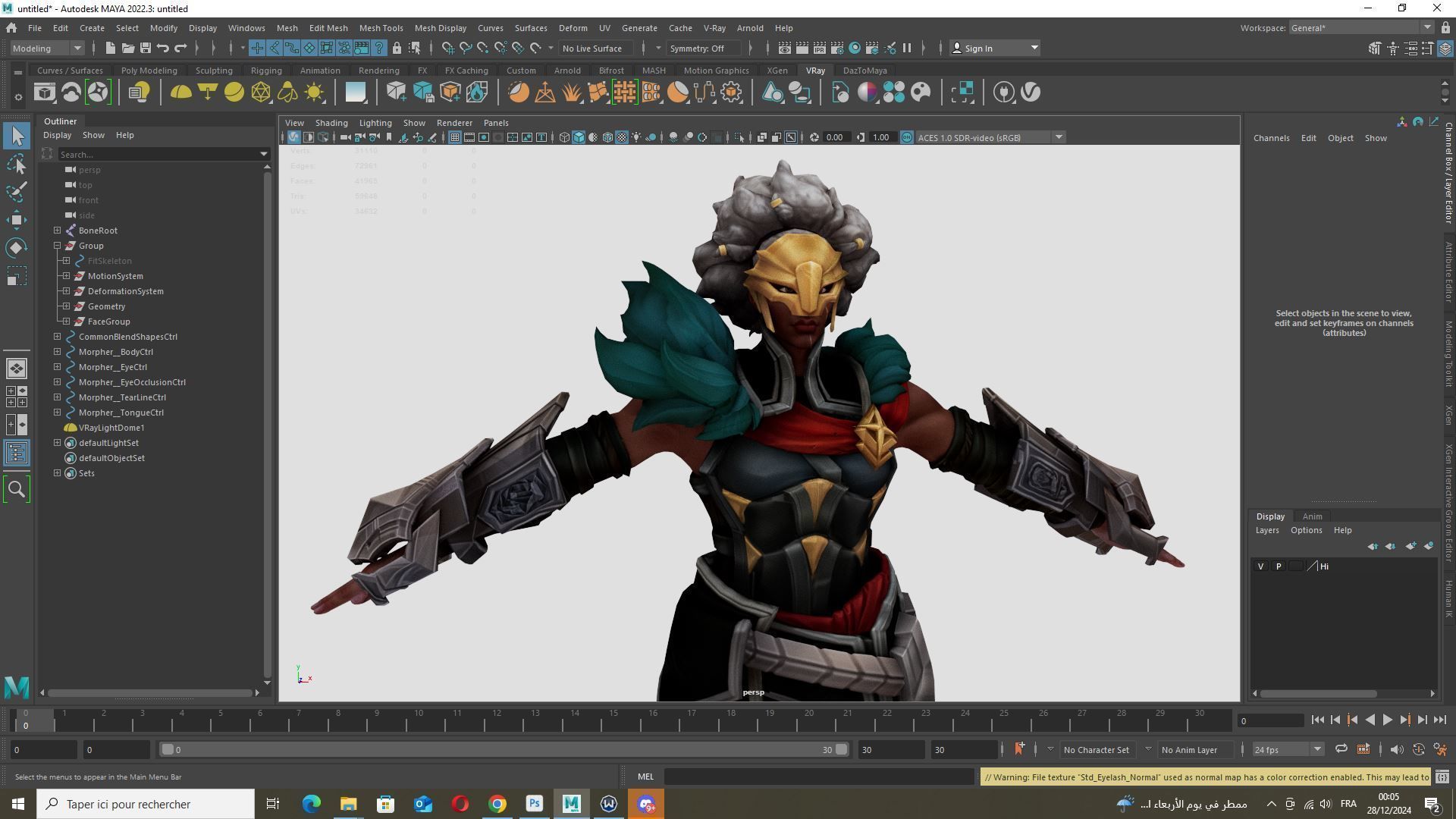 Ambessa League of Legends Low-poly 3D model_11