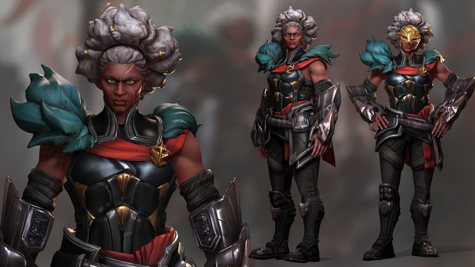 Ambessa League of Legends Low-poly 3D model_6