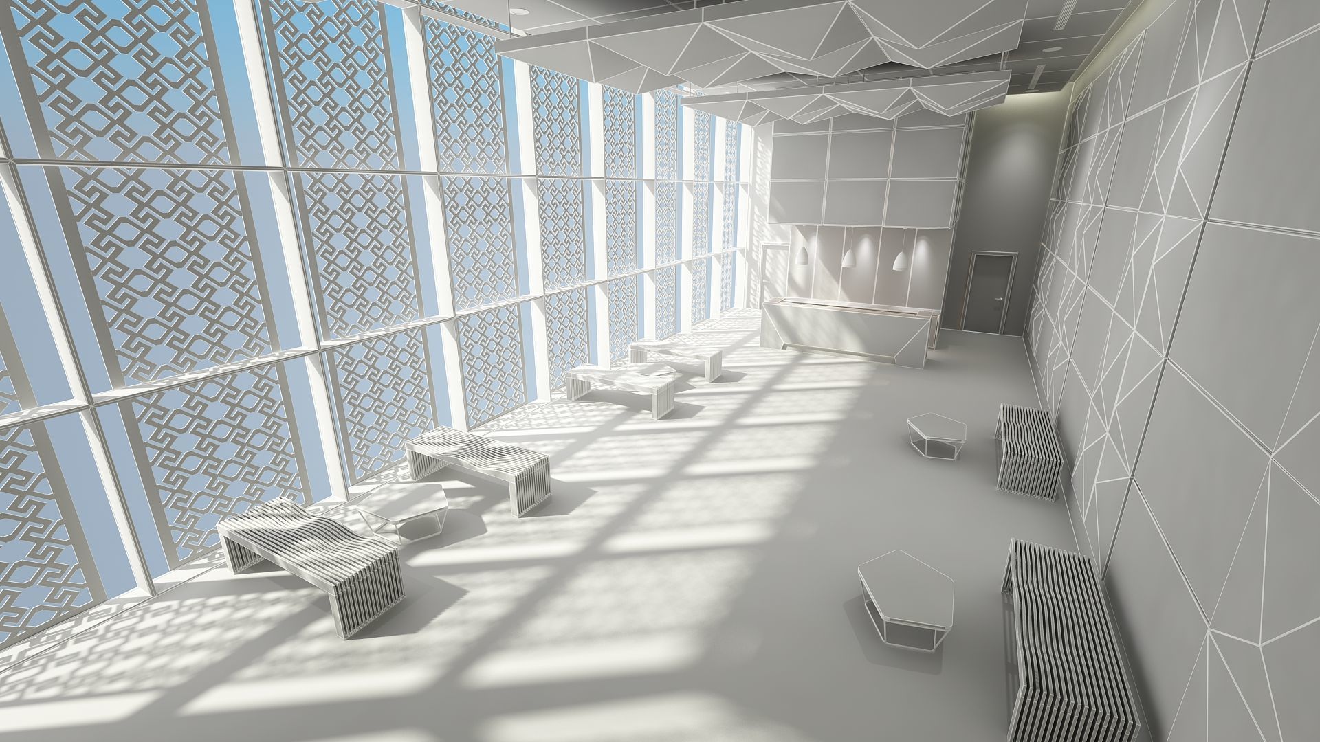 Lobby Interior 3D model_13
