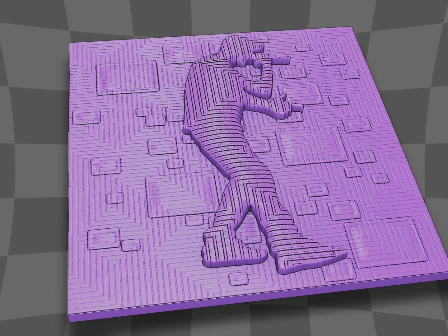 Style Rapper print model 3D print model_5