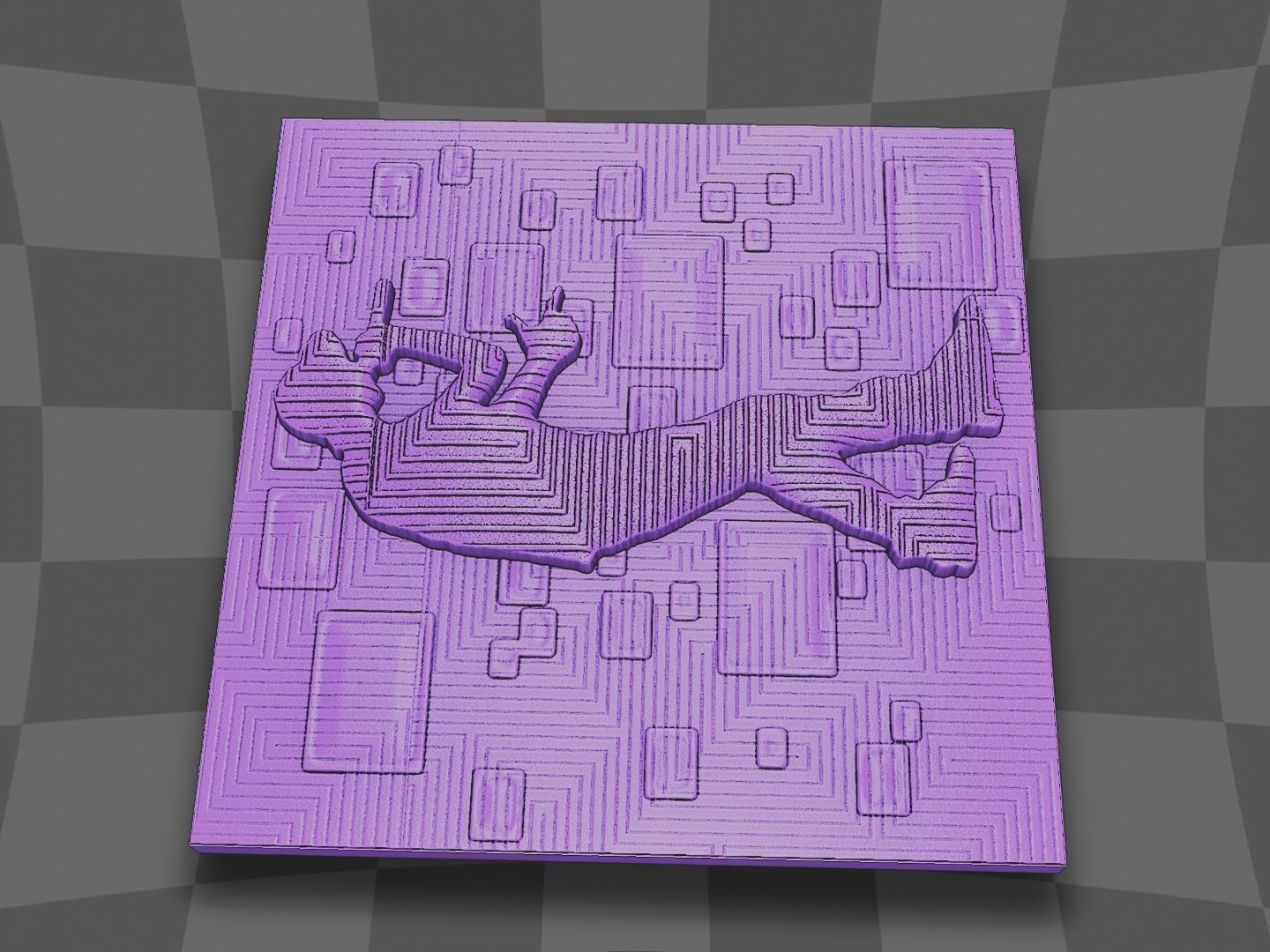 Style Rapper print model 3D print model_6