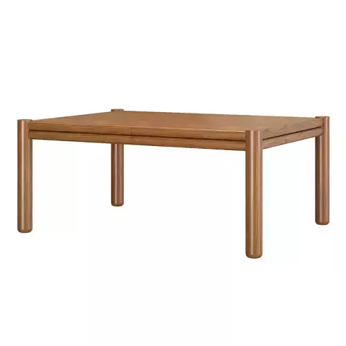 Miles Expandable Dining Table by West Elm 3D model