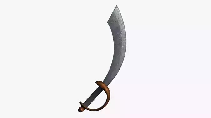 Pirate Sword 3D model