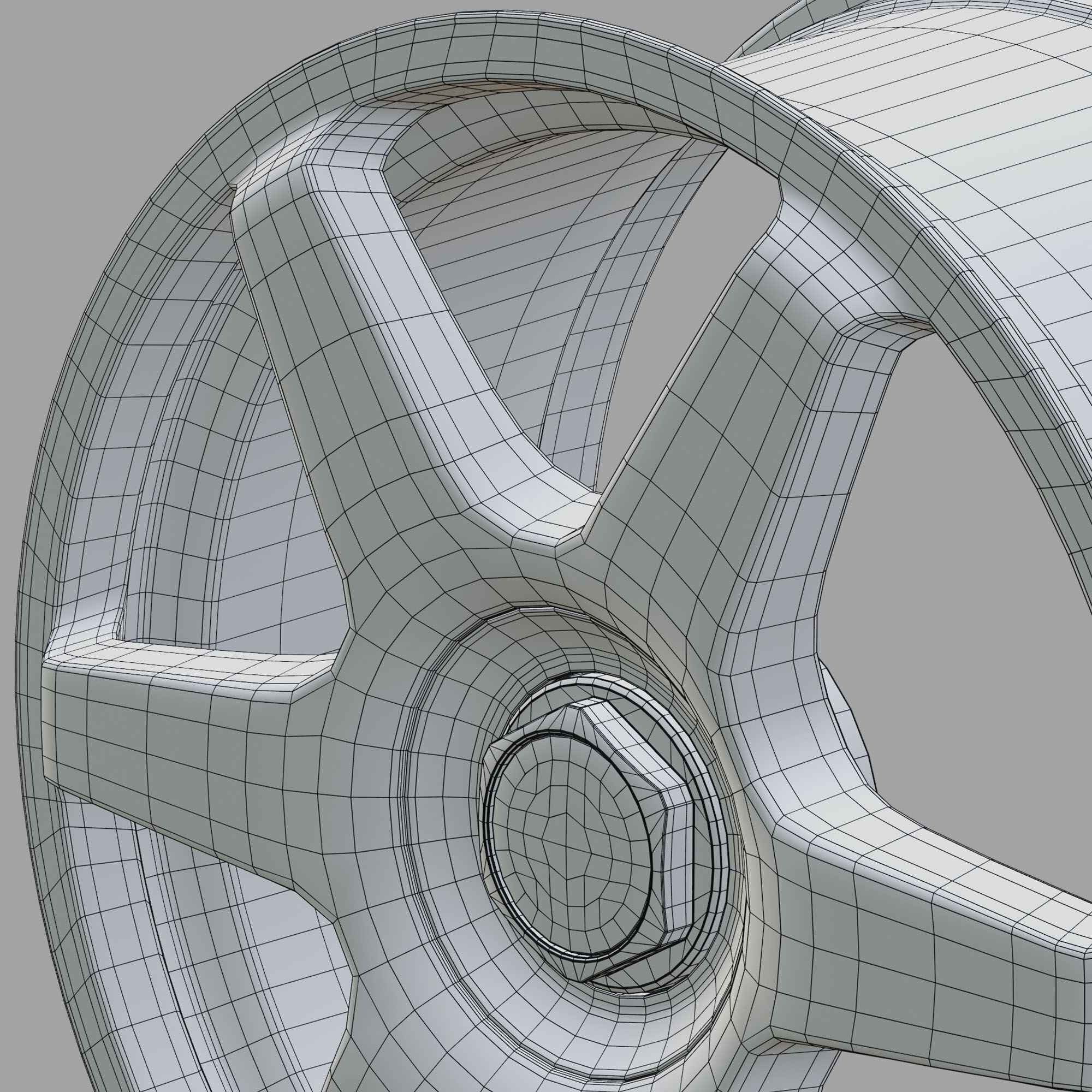 Rotiform SIX Wheel 3D Model 3D model_11