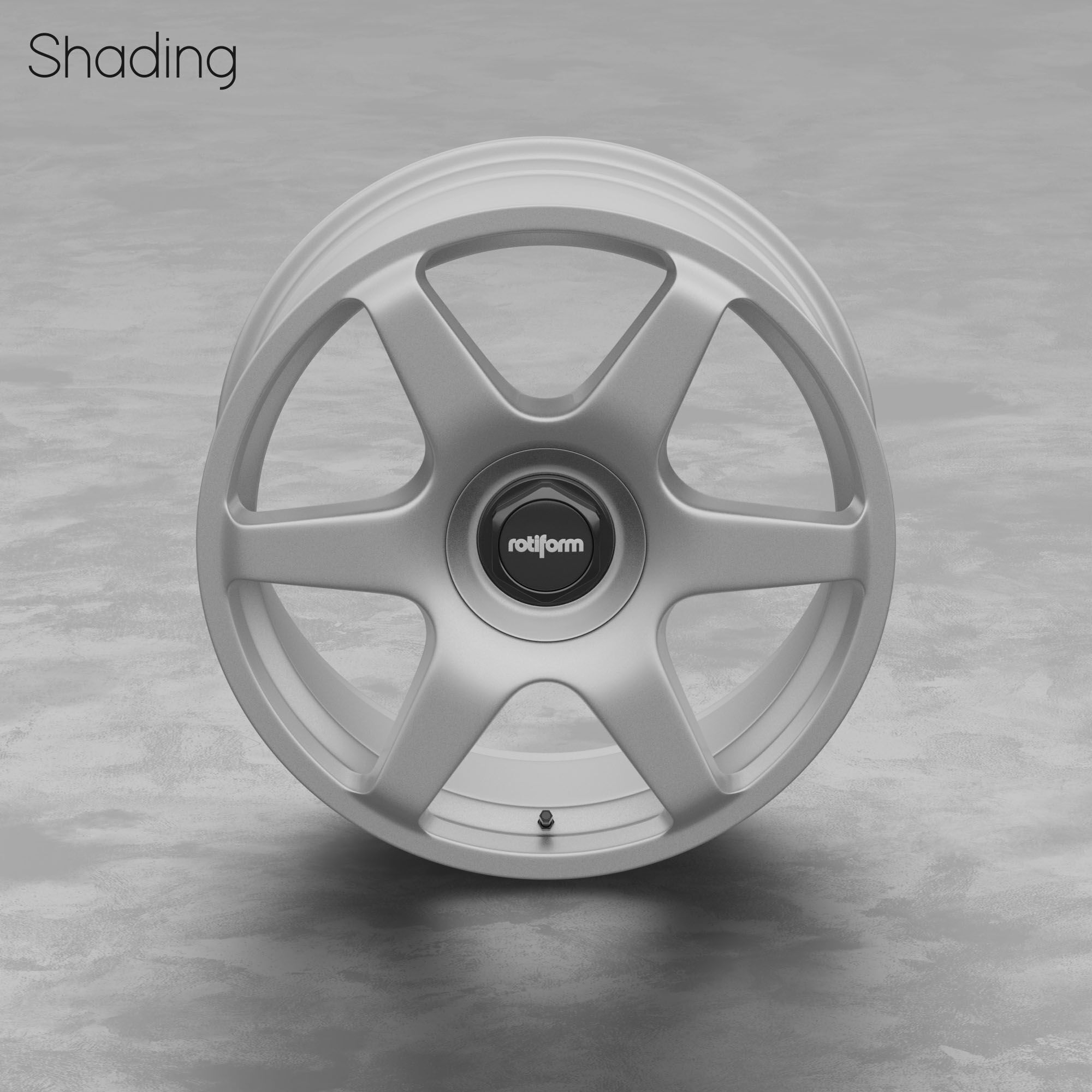 Rotiform SIX Wheel 3D Model 3D model_5