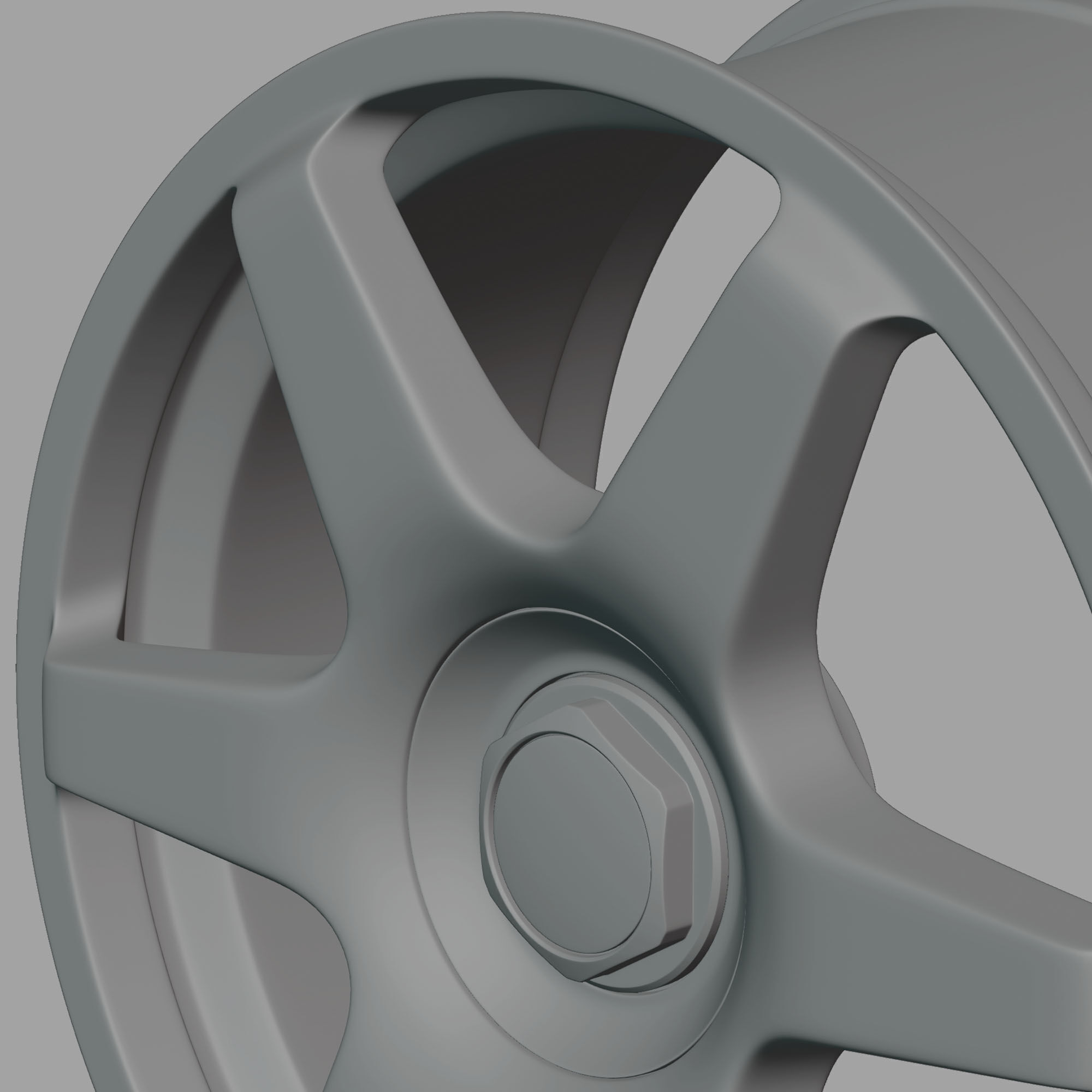 Rotiform SIX Wheel 3D Model 3D model_13