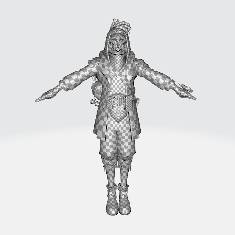 3D model Arcane Firelights Ekko VR / AR / low-poly | CGTrader