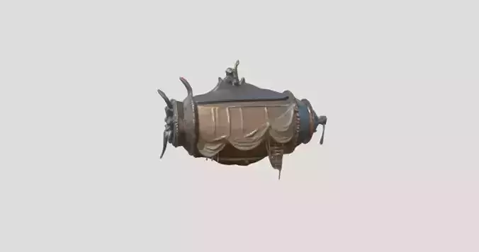 Airship by Tripo Free 3D model
