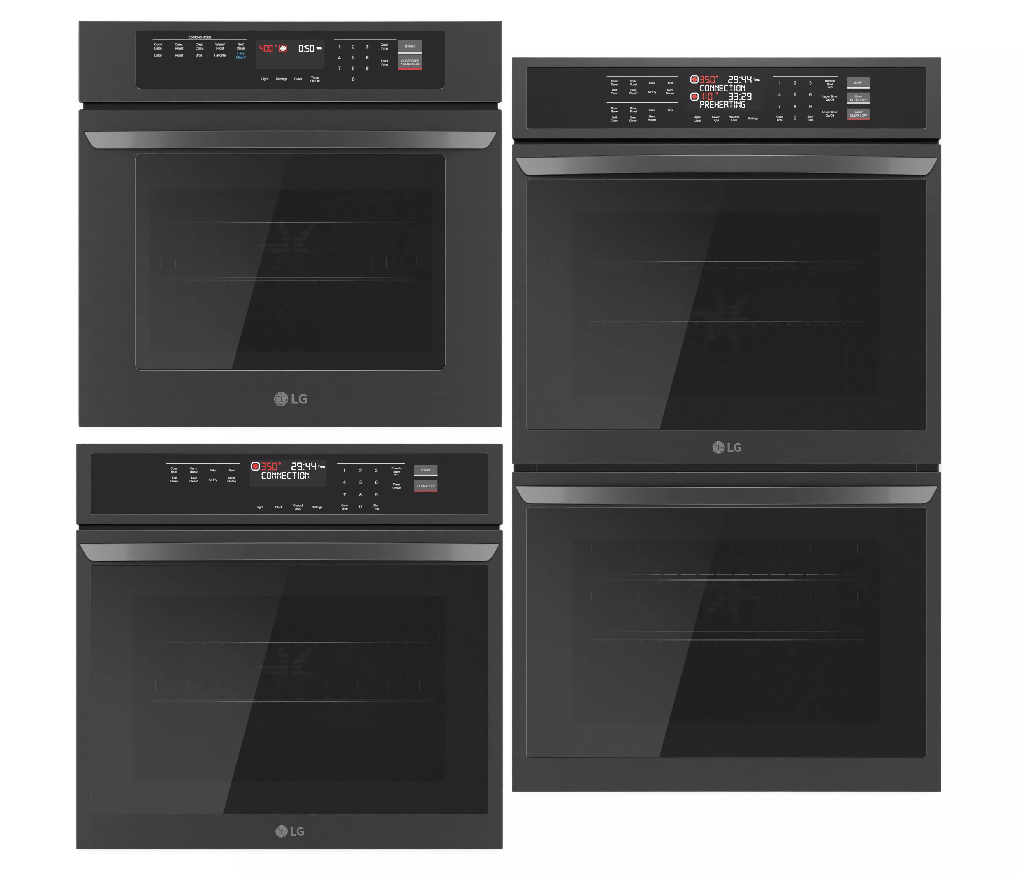 LG oven collection 3D model_0