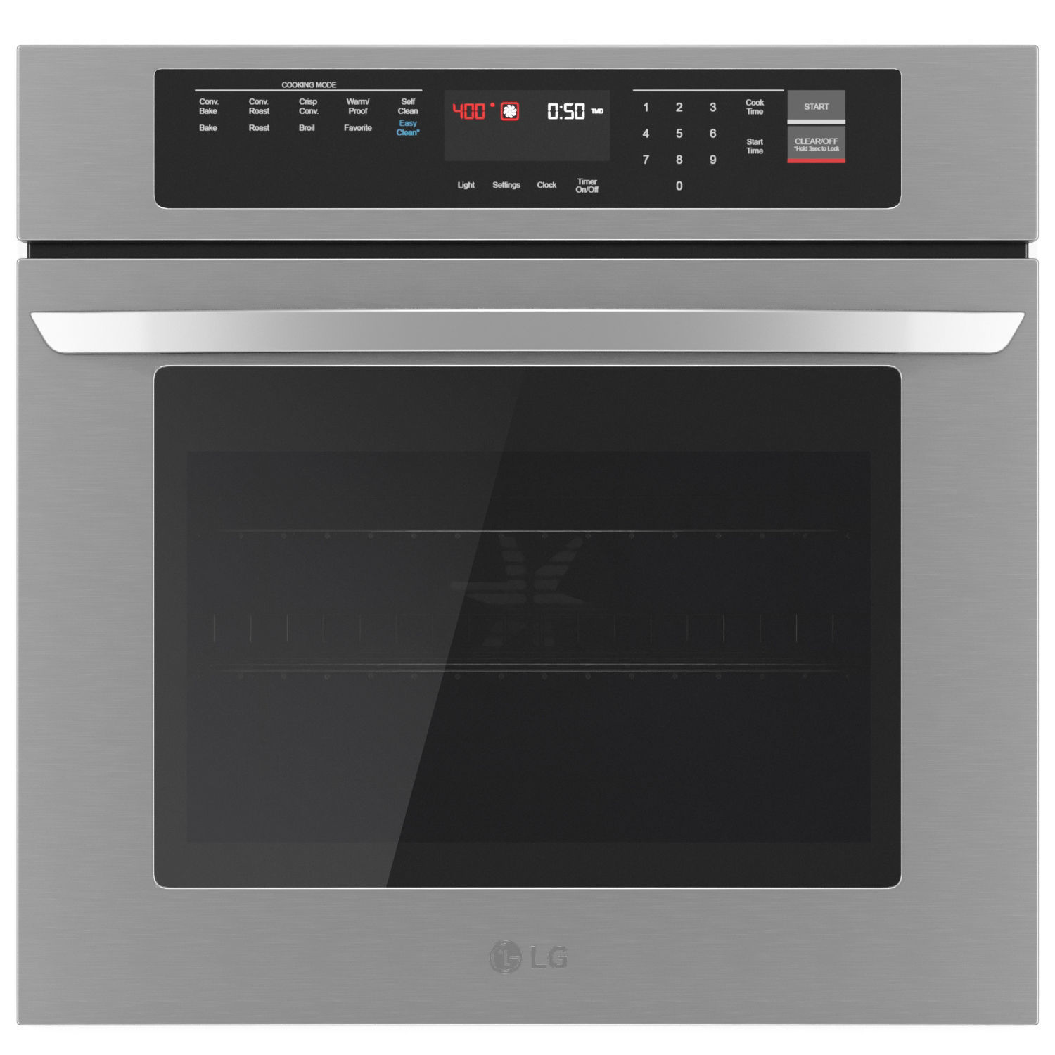 LG oven collection 3D model_2