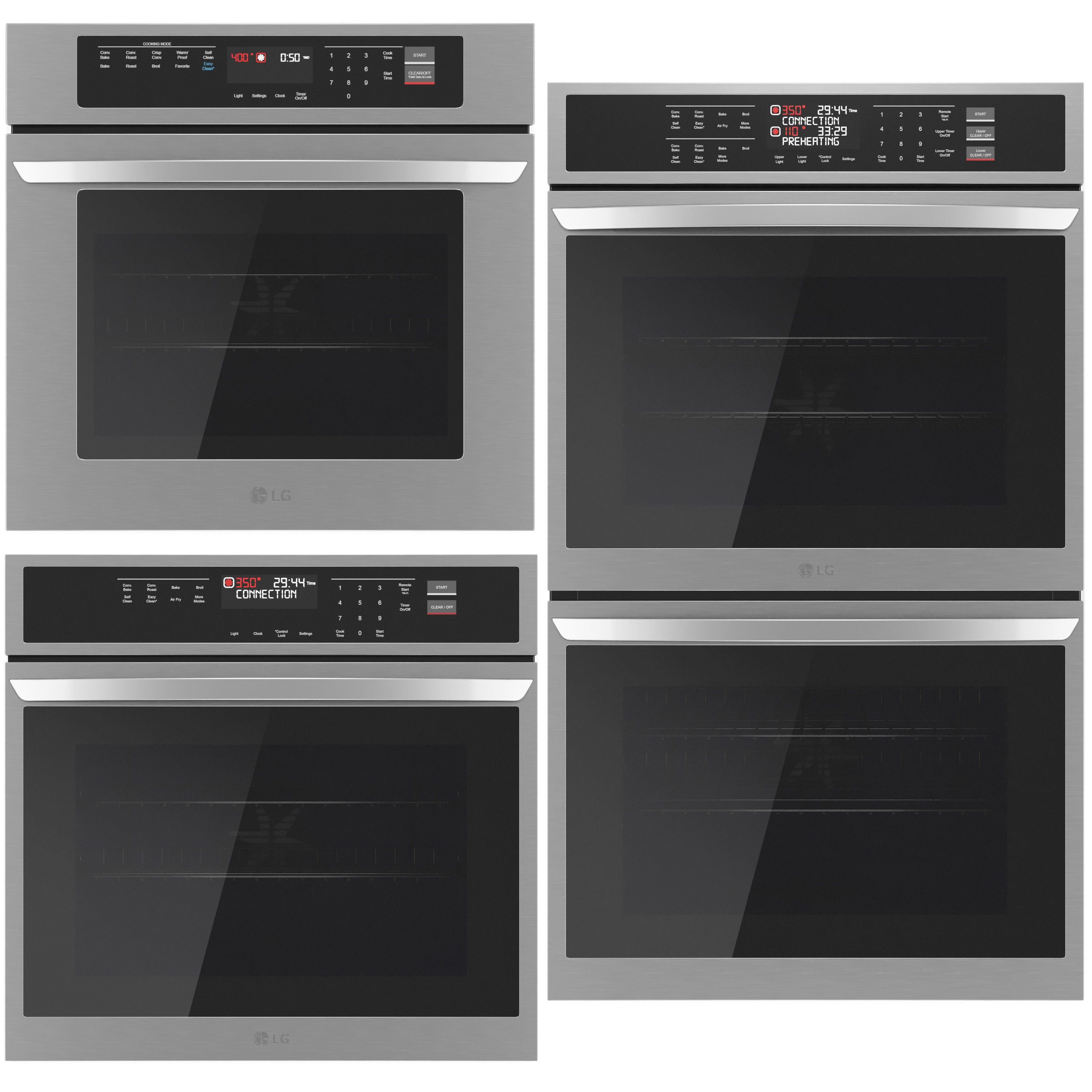 LG oven collection 3D model_1