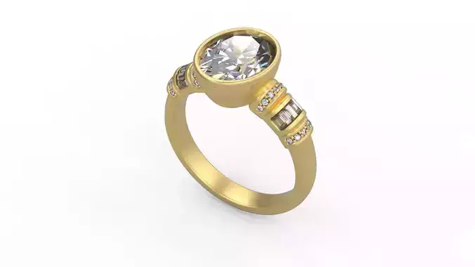 Woman Solitaire 1472