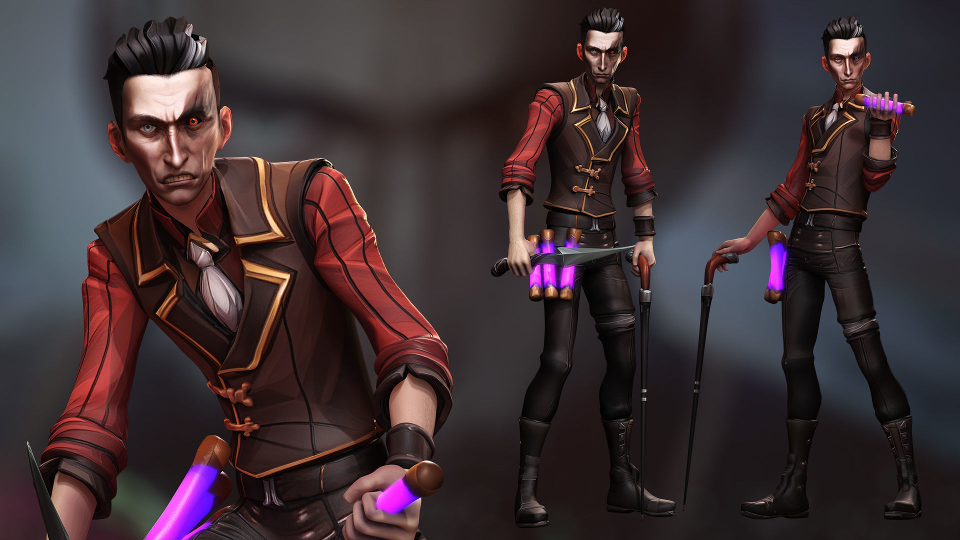 Silco Arcane Low-poly 3D model_3