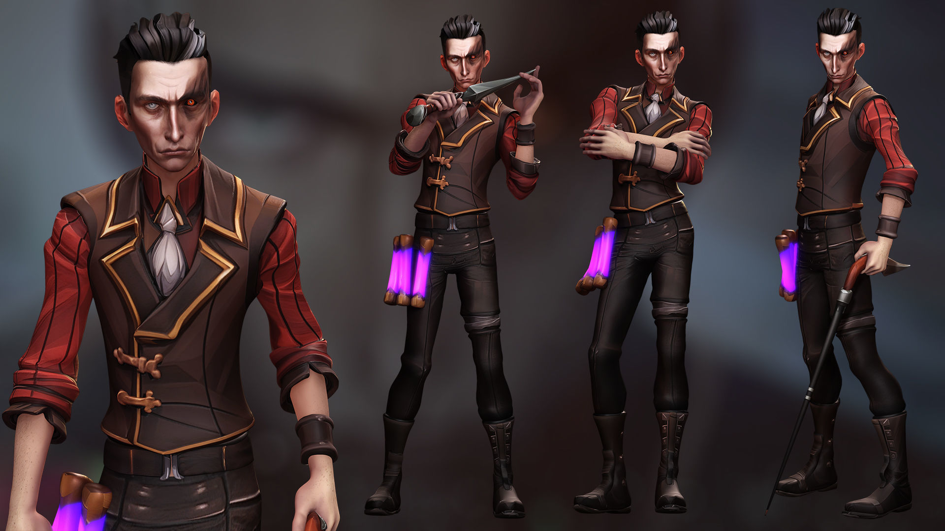 Silco Arcane Low-poly 3D model_2