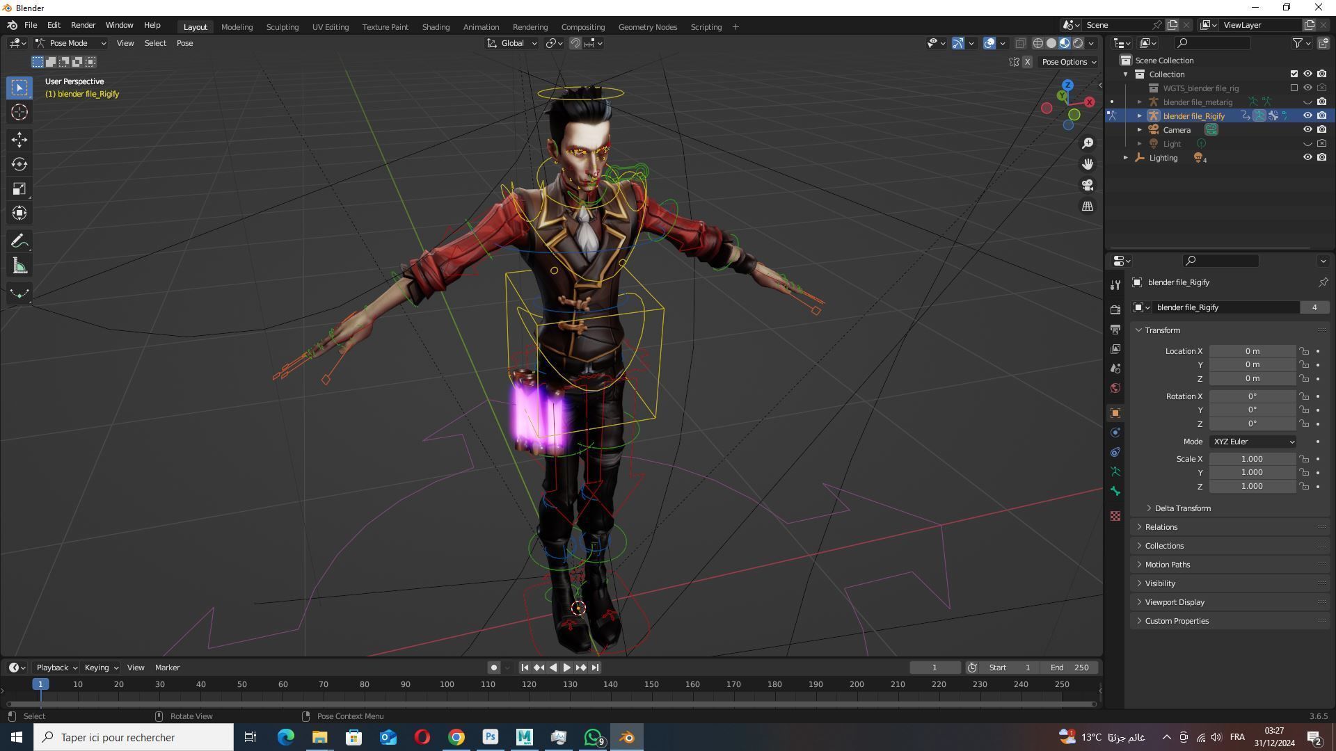Silco Arcane Low-poly 3D model_9