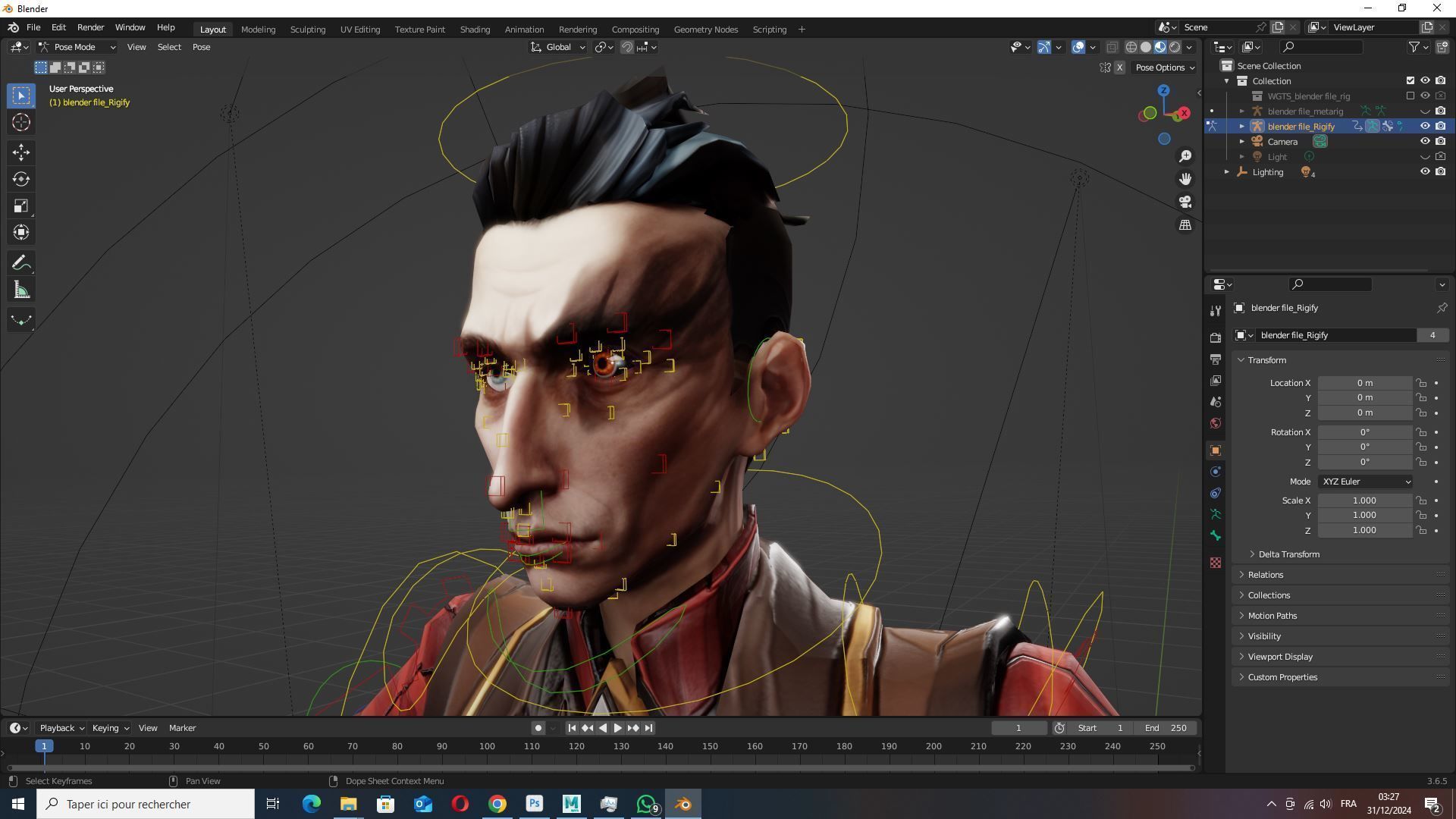 Silco Arcane Low-poly 3D model_10