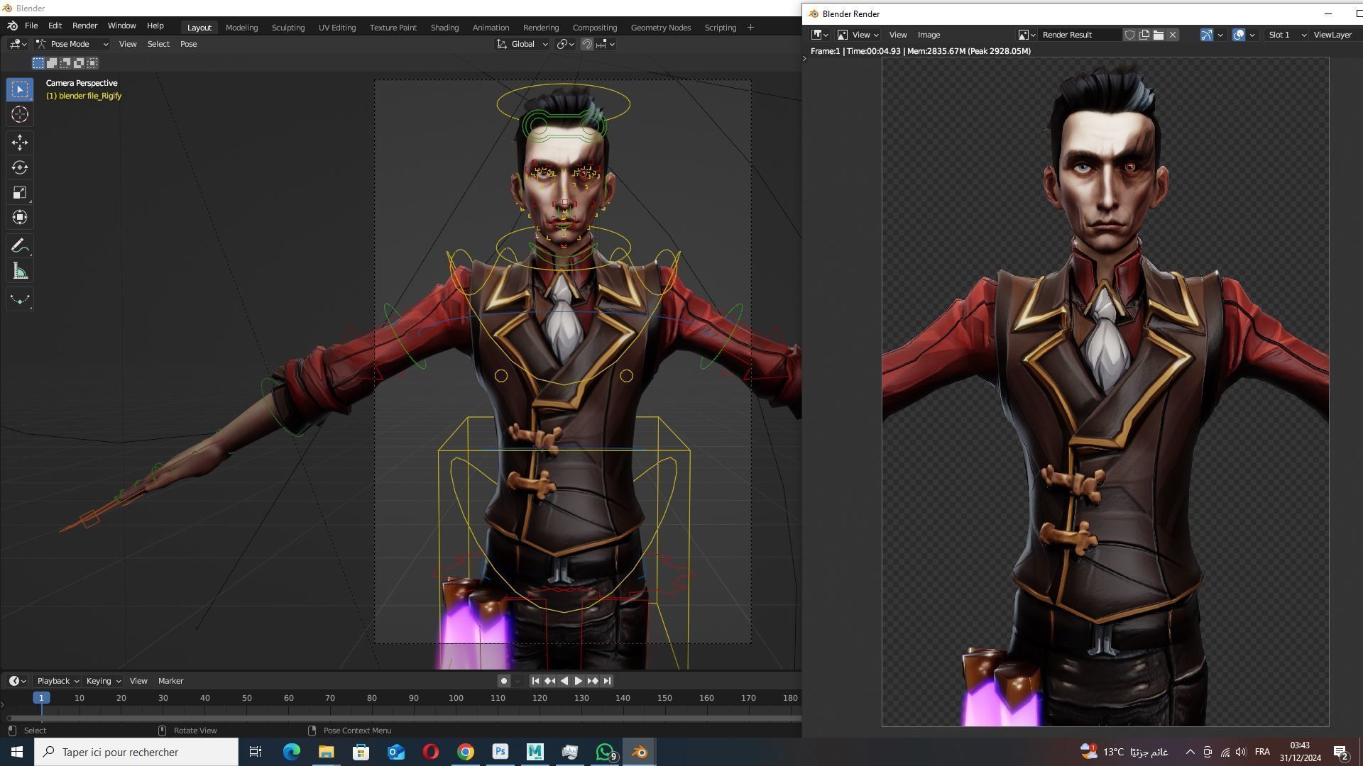 Silco Arcane Low-poly 3D model_11