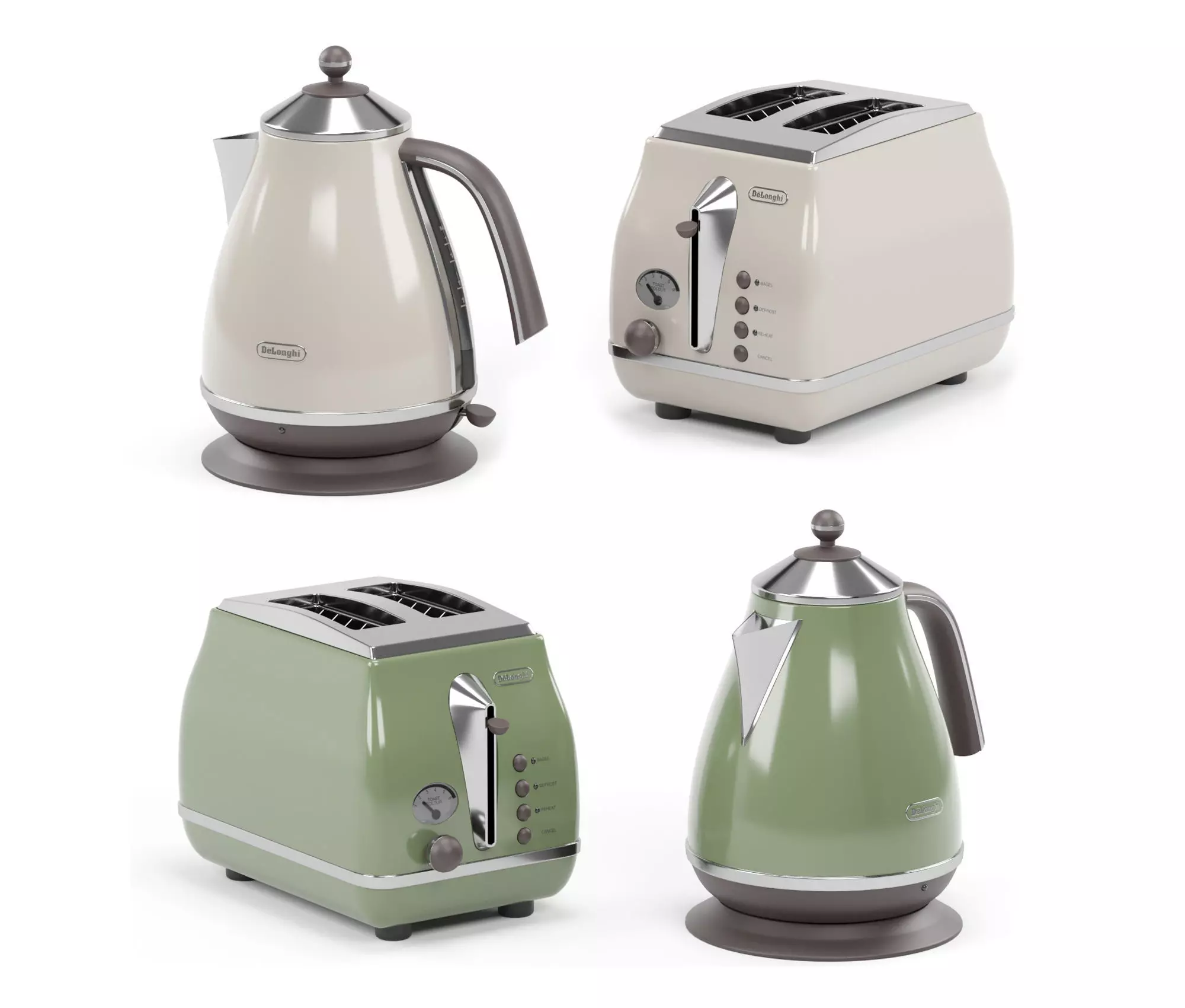 DeLonghi kitchen appliances 3D model_0