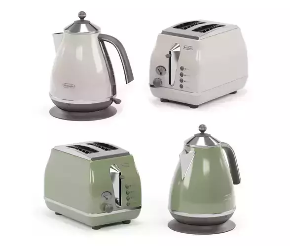 DeLonghi kitchen appliances 3D model