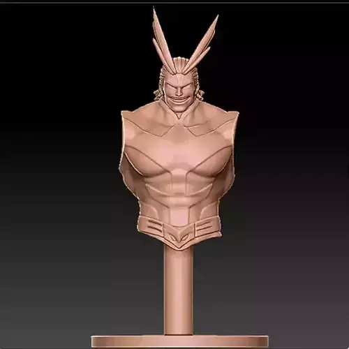 All Might Bust  3D print model
