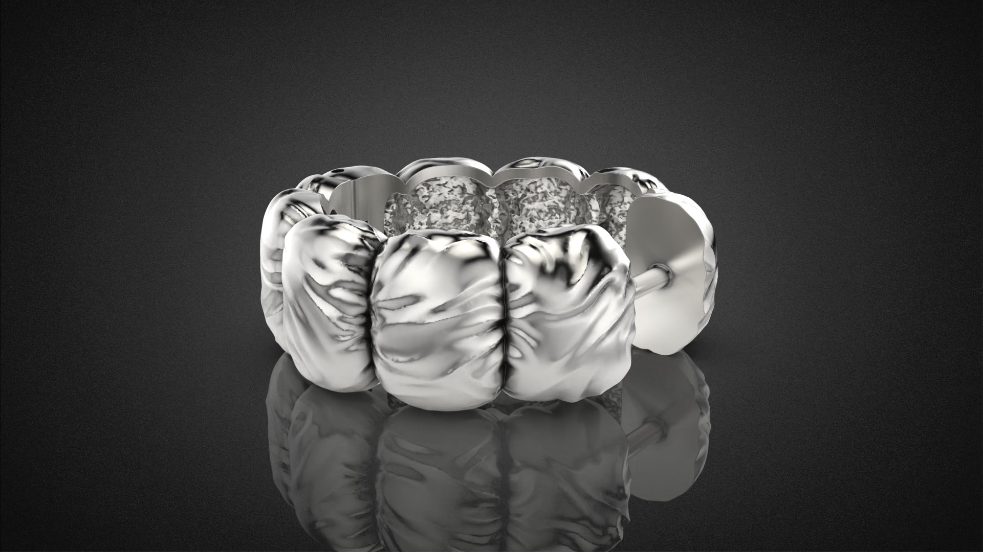 Fashion Down Jacket Earring E24 3D print model_21