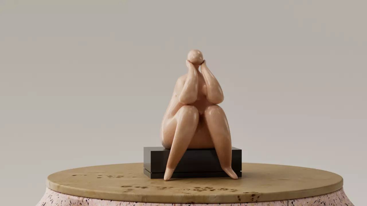 Escultura - Arte contemporaneo 3D print model_0