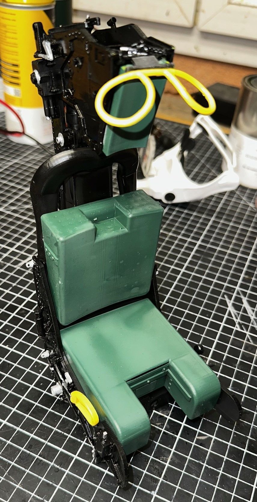 Ejection seat GRU-7a F14 seat Skymaster 3D print model_6