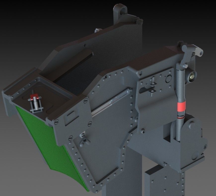 Ejection seat GRU-7a F14 seat Skymaster 3D print model_26