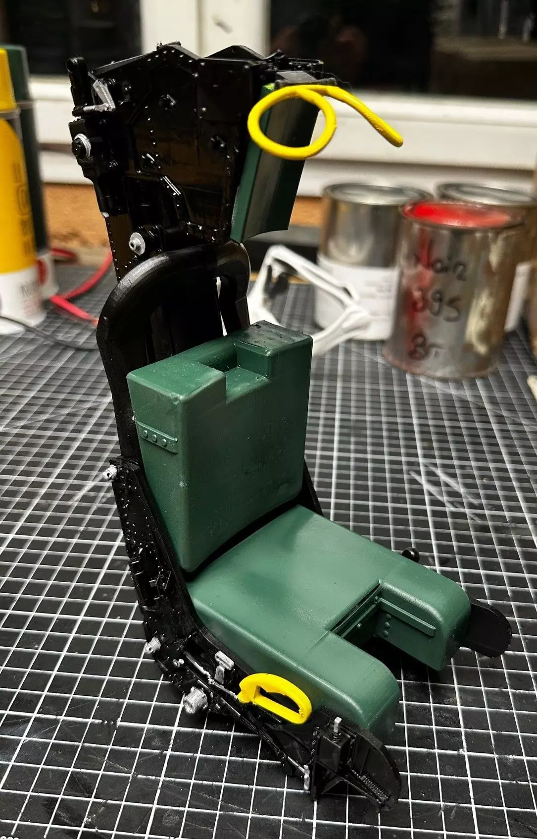 Ejection seat GRU-7a F14 seat Skymaster 3D print model_0