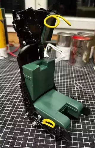 Ejection seat GRU-7a F14 seat Skymaster 3D print model