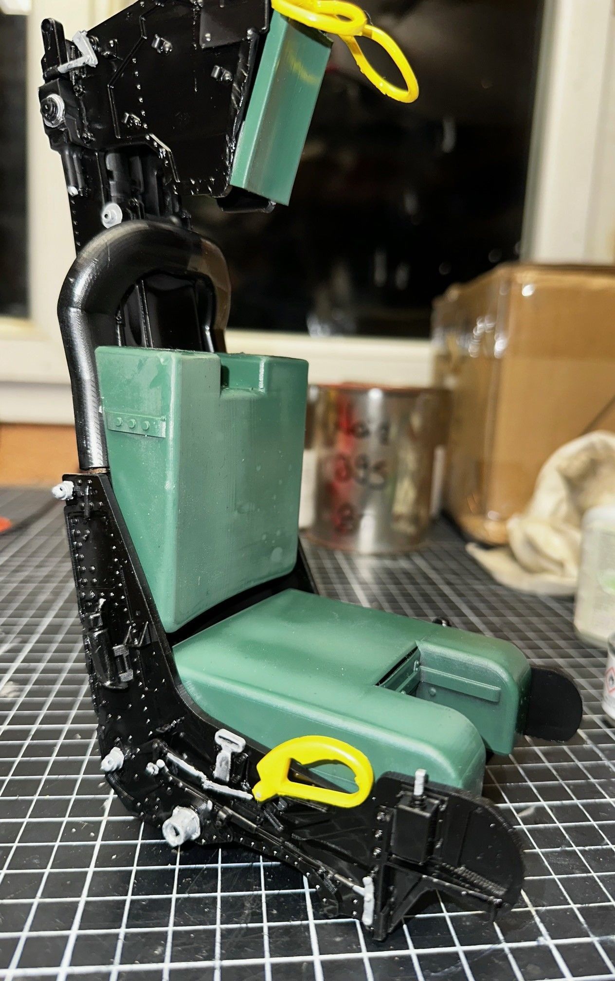 Ejection seat GRU-7a F14 seat Skymaster 3D print model_8