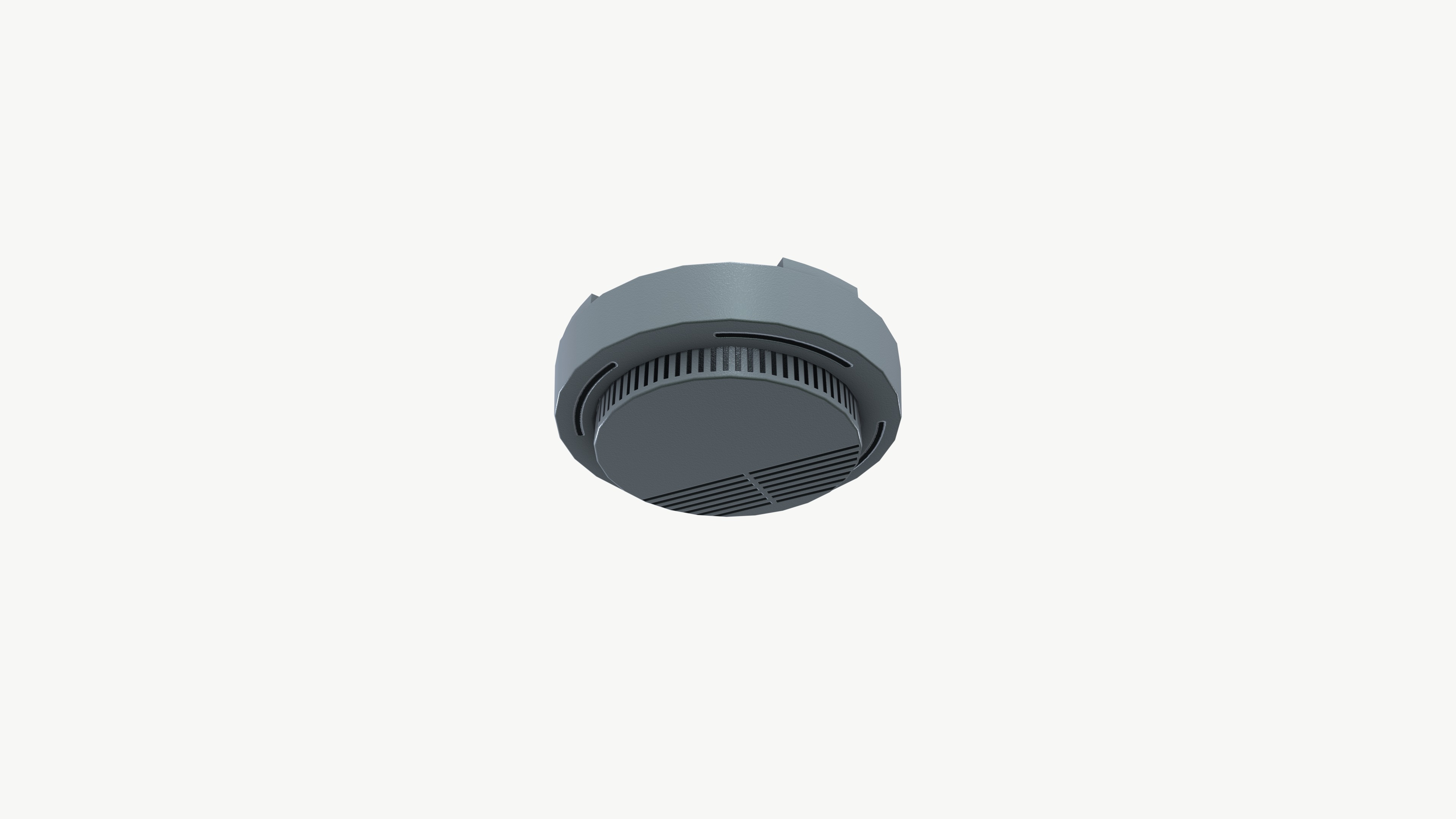 Fire detector  3D model_7