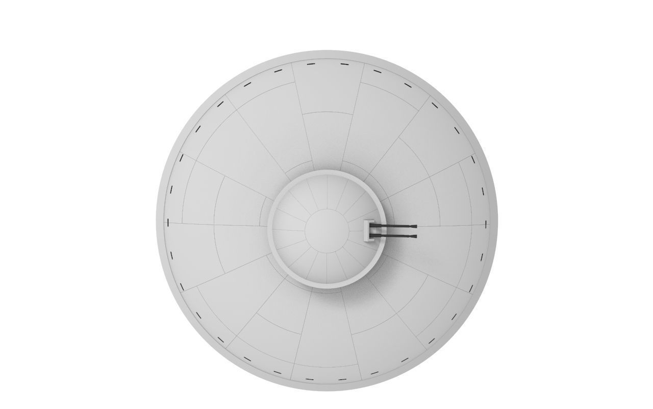 German Medium Attack Saucer WWII 3D print model_6