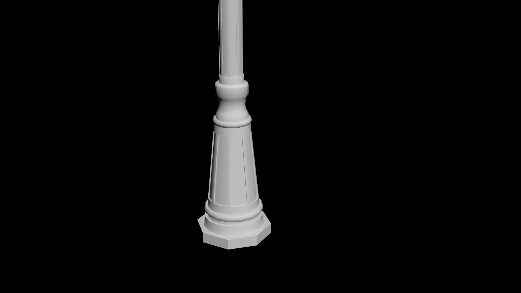 Lamp Post  3D model_1
