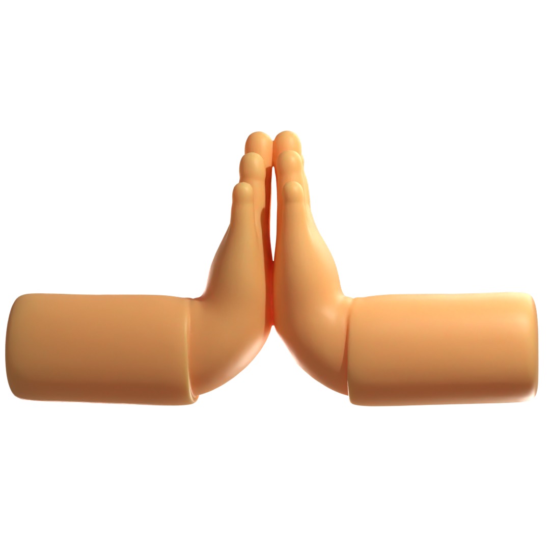 Hand Gestures 3D model_5