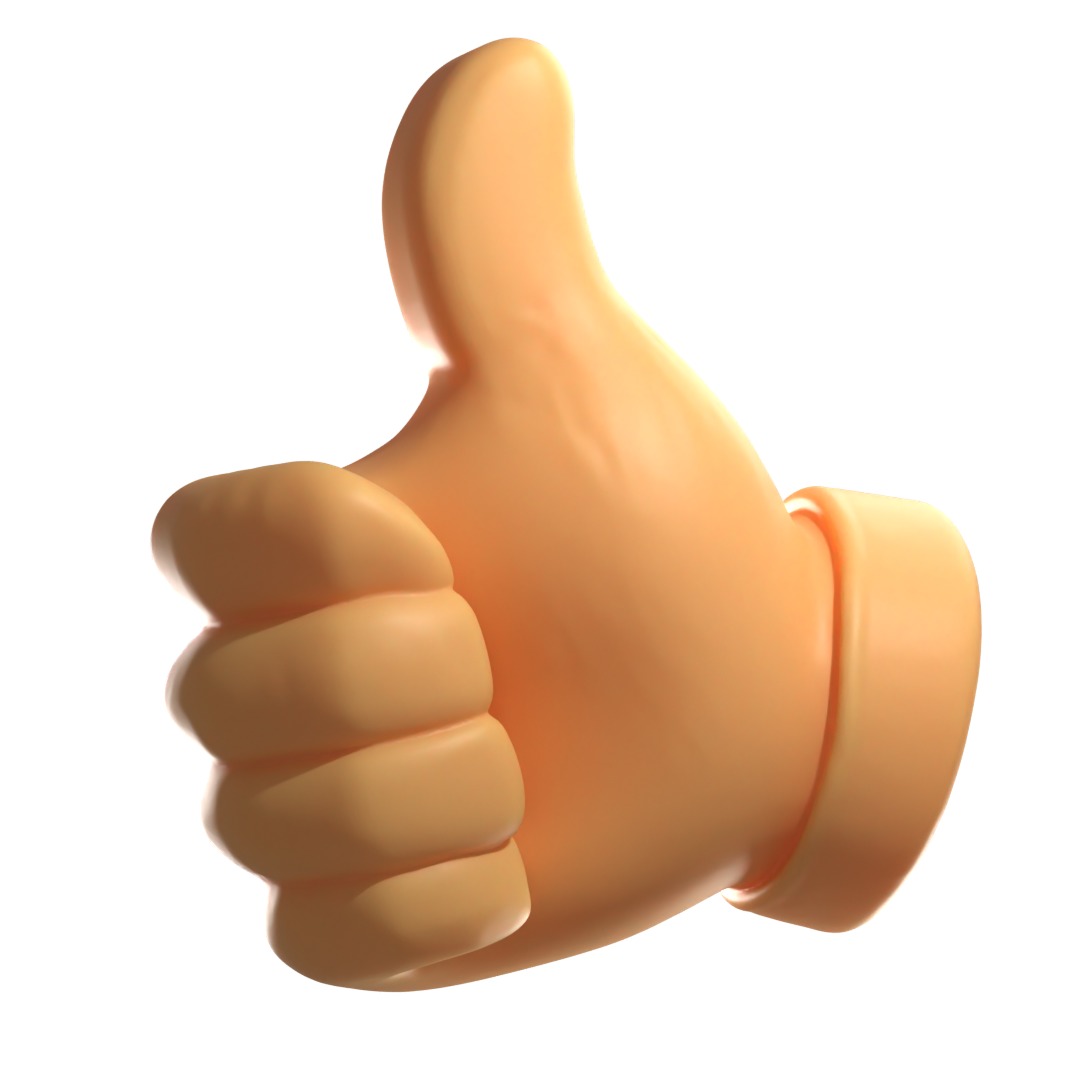 Hand Gestures 3D model_6