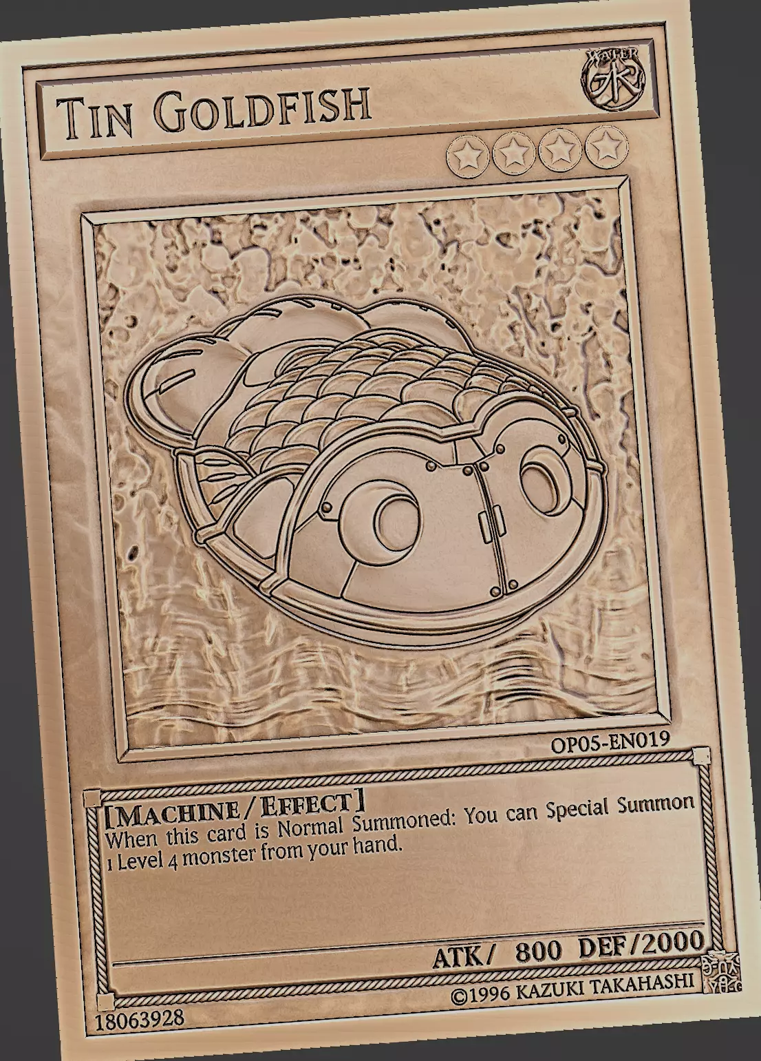 Tin Goldfish - yu-gi-oh Free 3D print model