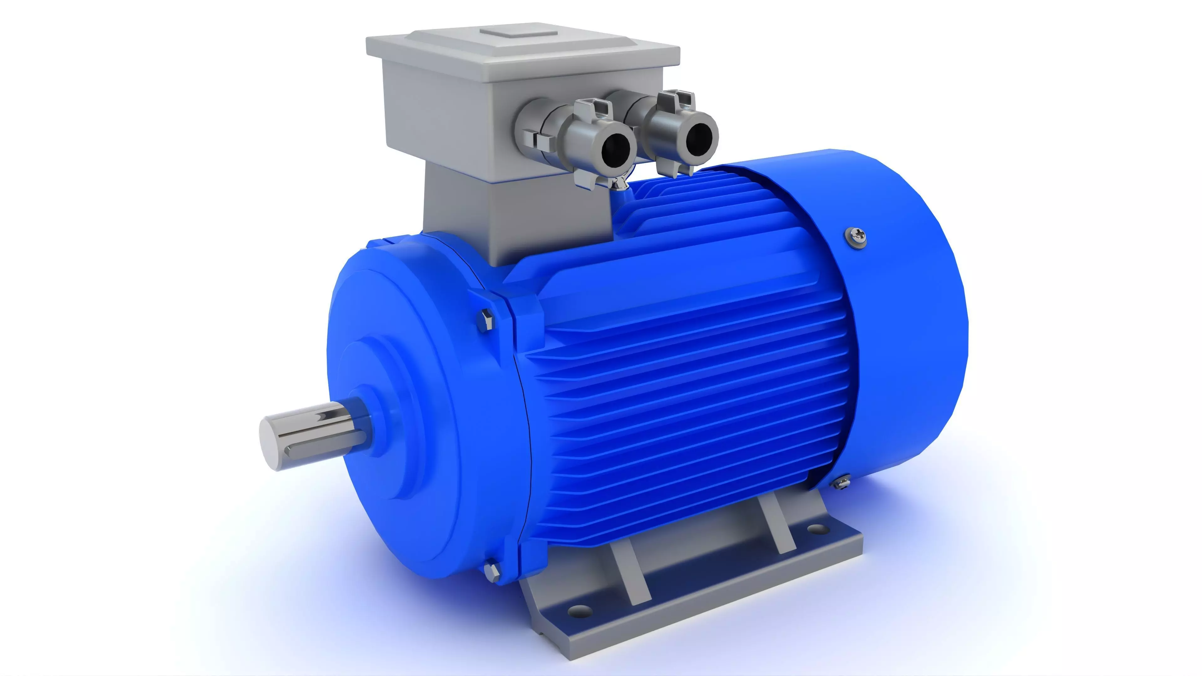 Electric Motor Generator 3D model_0